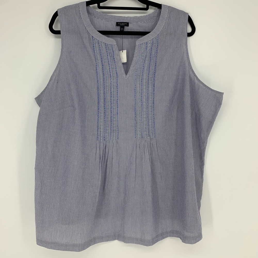 NWT TALBOTS SLEEVELESS TUNIC SIZE‎ 3XP
